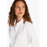 Tommy Hilfiger - WW0WW44084 Overhemd - Wit - Gerecycled Katoen - Lange Mouwen