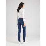 Jeans - Effen - Denim - Stevige Stof - Mid Waist - Skinny