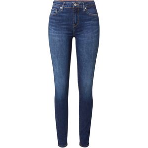 Jeans - Effen - Denim - Stevige Stof - Mid Waist - Skinny