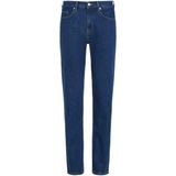 Tommy Hilfiger - Classic Straight Rw Ace Ww0ww43726 - Damesjeans - Donkerblauw - 70% Katoen, 30% Gerecycled Katoen