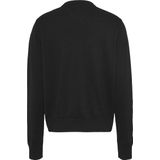 Tommy Jeans - Sweatshirt - Zwart - Regular Fit - Ronde Hals