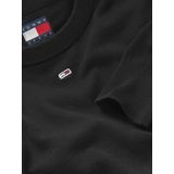 Tommy Jeans - Sweatshirt - Zwart - Regular Fit - Ronde Hals