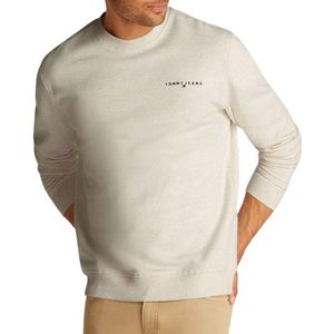 Tommy Jeans - TJM REG Linear Crew EXT - Sweater - Beige - 2XL