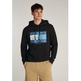 Tommy Hilfiger - Flag DNA Sweatshirt - Zwart - Katoen