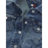 Tussenjas - VIVIANNE - Denim - Effen - Slanke Pasvorm