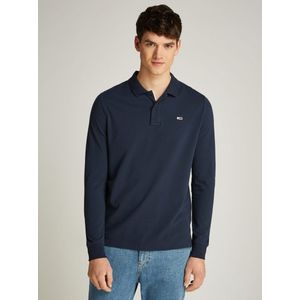 Tommy Jeans - Placket Slim Fit - Poloshirt - Lange Mouw