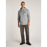 Tommy Jeans - Hoodie - Grijs - Katoen