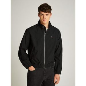 Tommy Jeans Heren TJM ESSENTIAL JACKET EXT DM0DM20655 Windbreaker Jacket, Zwart (Zwart), XXL, Zwart (zwart), XXL