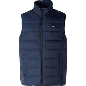 Tommy Jeans - Gilet - Zwart - 100% Gerecycled Nylon