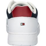 Tommy Jeans - Retro Basket - Sneakers - Imitatieleer en Leer - Blauw