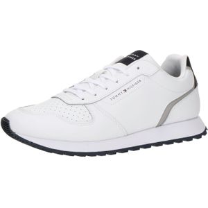Tommy Hilfiger Sneaker "NEW RUNNER EVA MIX LTH FLAG", Freizeitschuh, Halbschuh, Schnürschuh mit Logoschriftzug