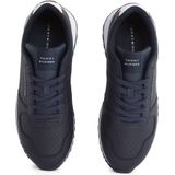 Tommy Hilfiger - NEW RUNNER EVA MIX LTH FLAG - Vrijetijdsschoen - Donkerblauw - Vetersluiting