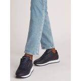 Tommy Hilfiger - NEW RUNNER EVA MIX LTH FLAG - Vrijetijdsschoen - Donkerblauw - Vetersluiting