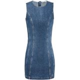 Tommy Jeans Jeanskleid MINI DRESS AI6136 mit Strass-Details