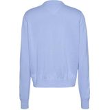 Tommy Jeans - Tjw Essential Crew - Damestrui - Blauw - 100% Katoen