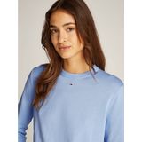 Tommy Jeans - Tjw Essential Crew - Damestrui - Blauw - 100% Katoen