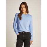 Tommy Jeans - Tjw Essential Crew - Damestrui - Blauw - 100% Katoen