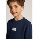 TOMMY HILFIGER - Monotype 1985 Label - Sweatshirt - Blauw - Katoen