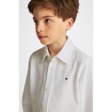 Tommy Hilfiger - Overhemd - Wit - Katoen/Polyester
