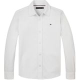 Tommy Hilfiger - Overhemd - Wit - Katoen/Polyester