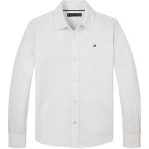 Tommy Hilfiger - Overhemd - Wit - Katoen/Polyester