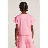 Shirt - Jersey - Ronde Hals - Normale Pasvorm - Kwartmouw - Logoprint