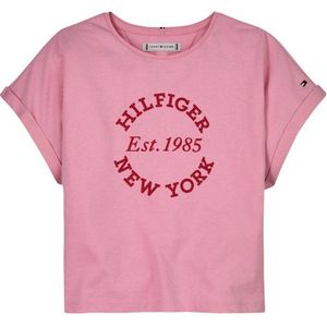 Shirt - Jersey - Ronde Hals - Normale Pasvorm - Kwartmouw - Logoprint