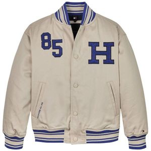 Tommy Hilfiger - Twill Badge Varsity - Jas - Beige