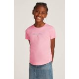 Bikini - Jersey - Ronde Hals - Logoprint - Kwartmouw - Normale Pasvorm