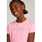 Bikini - Jersey - Ronde Hals - Logoprint - Kwartmouw - Normale Pasvorm