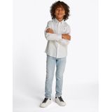 TOMMY HILFIGER Overhemd 'Flex'  lichtblauw / wit