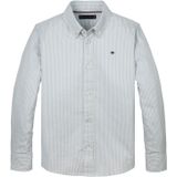 TOMMY HILFIGER Overhemd 'Flex'  lichtblauw / wit