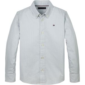 TOMMY HILFIGER Overhemd 'Flex'  lichtblauw / wit