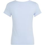 Tommy Jeans - Korte Mouwen T-shirt - Wit - 100% Regeneratief Katoen