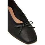 Tommy Hilfiger - Fw0fw08355 - Ballerina's - Zwart - Leer