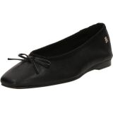 Tommy Hilfiger - Fw0fw08355 - Ballerina's - Zwart - Leer