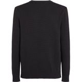 Tommy Jeans - TJM Slim ESSNTLS C-hals - Pullover Sweater - Zwart