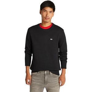 Trui - Effen - Slanke Pasvorm - Lange Mouw - Knitwear - Geribbelde Kraag