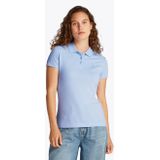 Tommy Jeans - Poloshirt - Zwart - Katoen/Elastaan