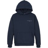 Regular fit hoodie van katoenmix