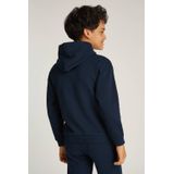 Regular fit hoodie van katoenmix
