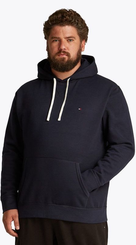 Tommy Hilfiger Big & Tall Sweatshirt »BT-ESSENTIAL FLEECE HOODY-B«, in Großen Größen, Logostickerei