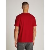 Tommy Hilfiger - S/S T-shirt - Rood - Heren