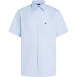 Tommy Hilfiger Kurzarmhemd "FLEX POPLIN SOLID S/S SHIRT"