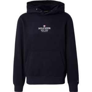 Tommy Hilfiger - Hoodie - Donkerblauw - Katoen/Polyester