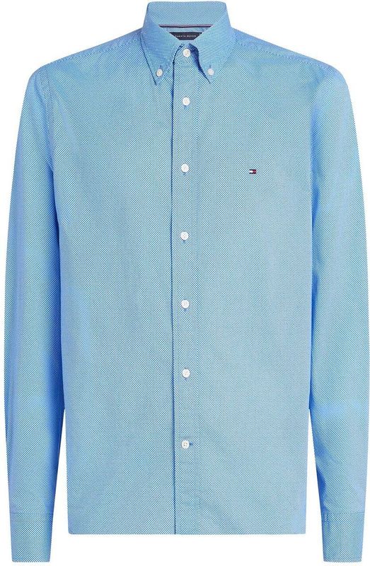 Tommy Hilfiger - Heren L/S Shirt - Nachtelijke Hemel Prt