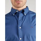 TOMMY HILFIGER - FLEX - Overhemd - Saffier - Lange Mouw