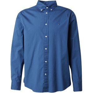 TOMMY HILFIGER - FLEX - Overhemd - Saffier - Lange Mouw