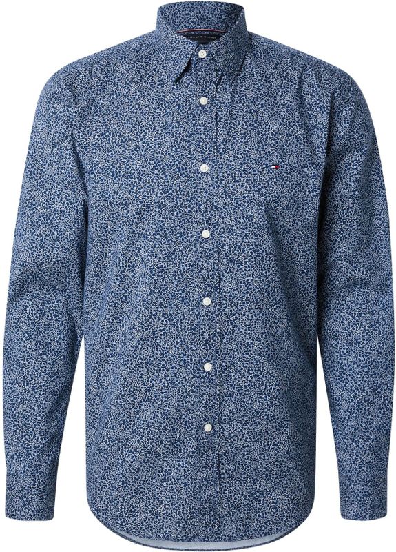 Tommy Hilfiger - Lange Mouwen Shirt - Katoen - Wit