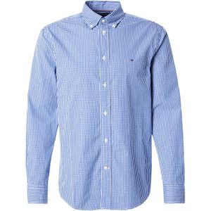 Tommy Hilfiger Herenhemd Flex Poplin Gingham Regular Fit